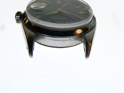 Lot 193 - Rolex - Gentleman's Oyster-Perpetual Date stainless steel wristwatch