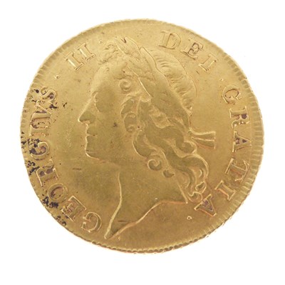 Lot 104 - George II gold guinea, 1734