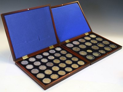Lot 186 - Coins - Quantity of George VI and Queen Elizabeth II GB crowns and half-crowns
