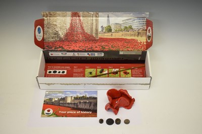 Lot 170 - 'Blood Swept Lands and Seas of Red' - Ceramic poppy by Paul Cummins