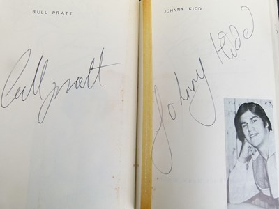 Lot 259 - Two books of wrestling autographs