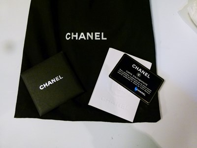 Lot 356 - Chanel - Single flap classic handbag, quilted black lambskin