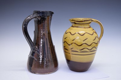 Lot 298 - Jeremy Leach studio pottery jug