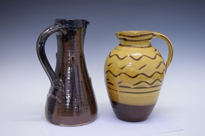 Lot 298 - Jeremy Leach studio pottery jug
