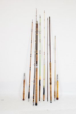 Lot 221 - Mixed group of fishing rods