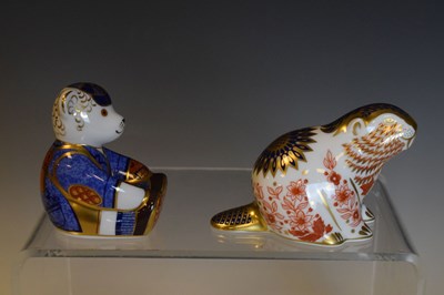 Lot 539 - Seven Royal Crown Derby paperweights
