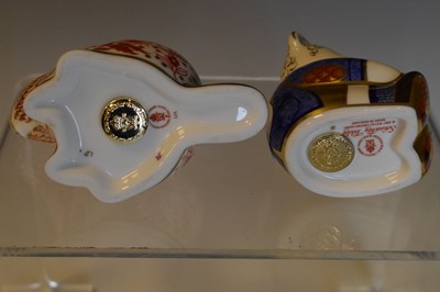 Lot 539 - Seven Royal Crown Derby paperweights