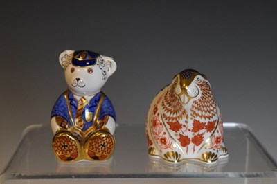 Lot 539 - Seven Royal Crown Derby paperweights