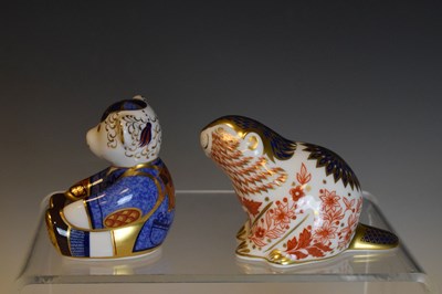 Lot 539 - Seven Royal Crown Derby paperweights