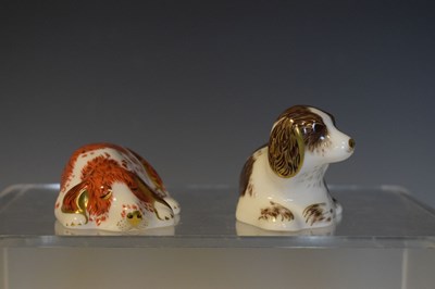 Lot 537 - Seven Royal Crown Derby paperweights