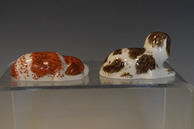 Lot 537 - Seven Royal Crown Derby paperweights