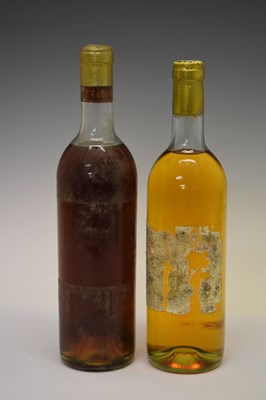 Lot 452 - Chateau Climens, 1962 and Chateau du Cros, 1976