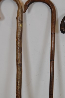 Lot 217 - Quantity of novelty walking sticks