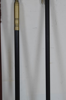 Lot 217 - Quantity of novelty walking sticks