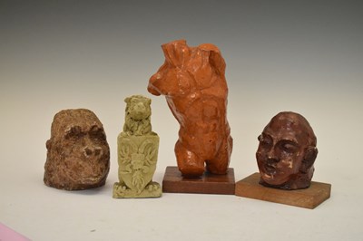 Lot 191 - Small collection of hand built ceramic studies