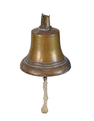 Lot 180 - George VI ship's alloy bell