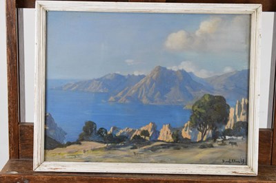 Lot 399 - Frederick William Elwell, (1870-1958)  - ‘Gulf of Porto, Piana, Corsica’