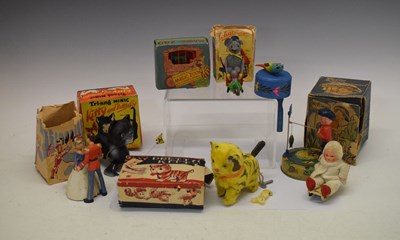 Lot 269 - Collection of clockwork and other toys