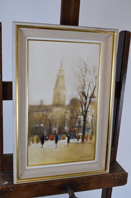 Lot 492 - Anthony Robert Klitz (1917-2000) - Oil on canvas - 'Cambridge Hall, Southport'