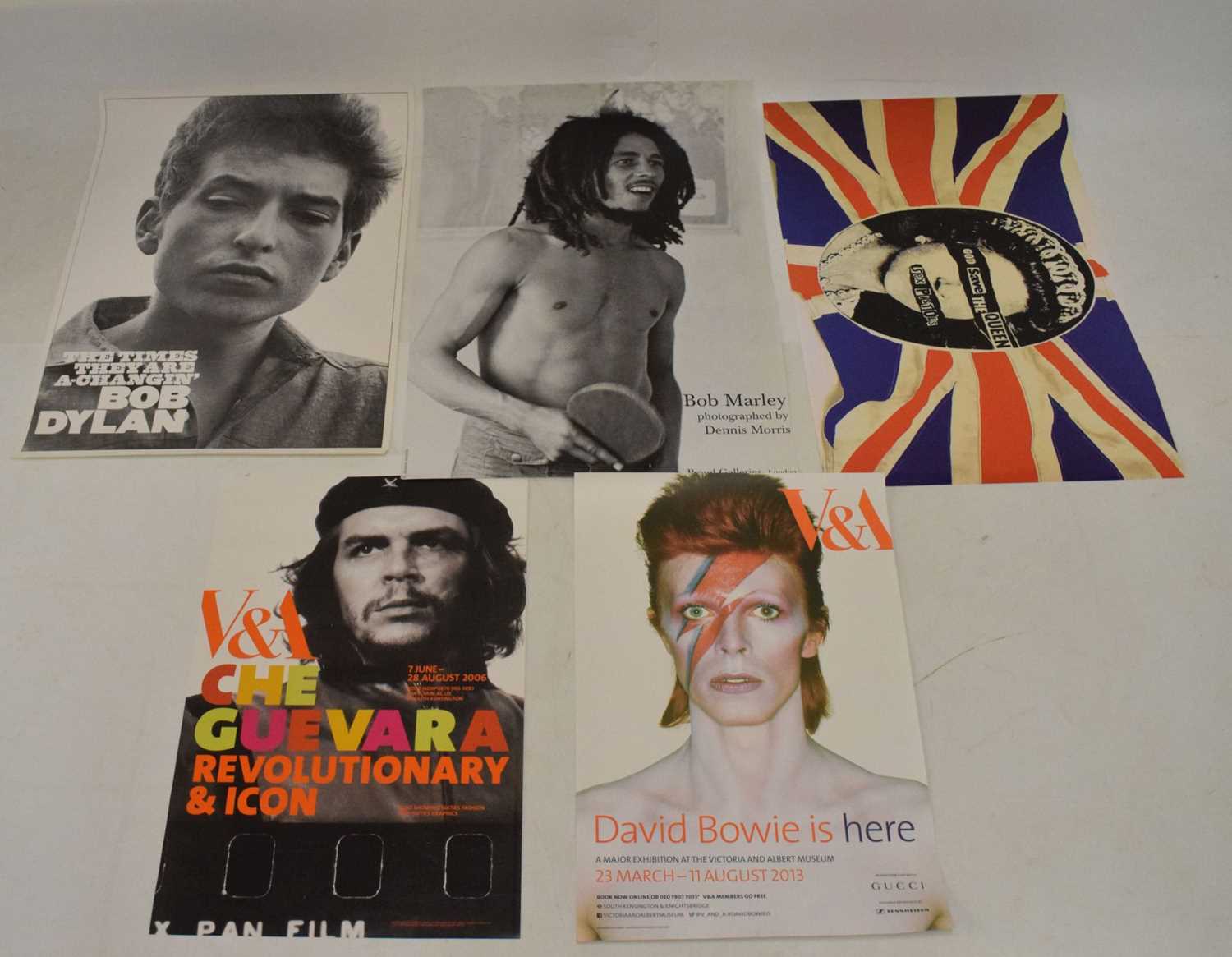 Lot 235 - Two unframed V&A exhibitions poster, and