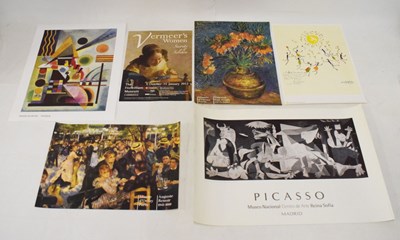 Lot 233 - Quantity of unframed exhibition posters