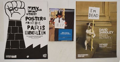 Lot 234 - Southbank Centre and Whitechapel Gallery unframed exhibition posters