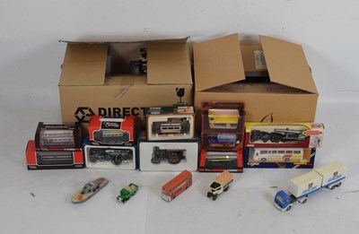 Lot 259 - Large quantity of boxed Corgi original omnibus company models