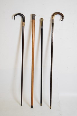 Lot 216 - Group of walking sticks