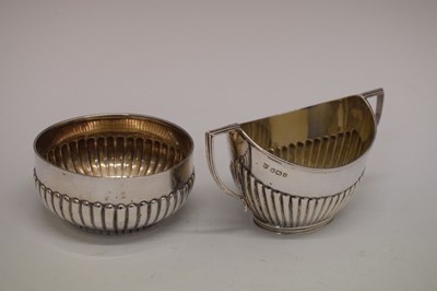 Lot 87 - Late Victorian silver sugar bowl