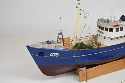 Lot 212 - Model ship - Nordkap 476, plus ship building magazines