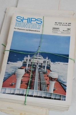 Lot 212 - Model ship - Nordkap 476, plus ship building magazines