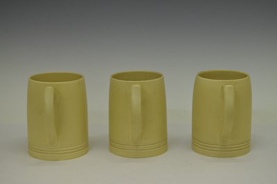 Lot 319 - Keith Murray for Wedgwood - Lemonade set of jug and five mugs