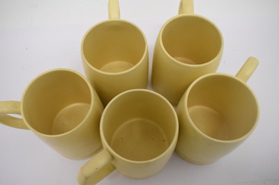 Lot 319 - Keith Murray for Wedgwood - Lemonade set of jug and five mugs