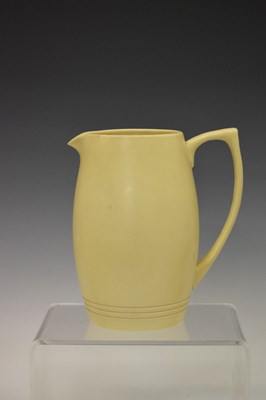 Lot 319 - Keith Murray for Wedgwood - Lemonade set of jug and five mugs