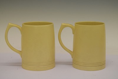 Lot 319 - Keith Murray for Wedgwood - Lemonade set of jug and five mugs