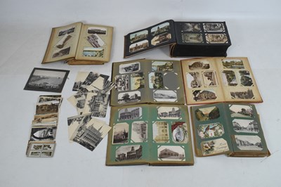 Lot 138 - Quantity of early 20th Century postcard albums