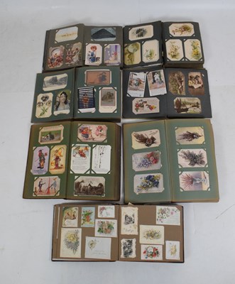 Lot 136 - Quantity of early 20th Century postcard albums