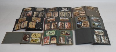 Lot 145 - Quantity of early 20th Century postcard albums to include greetings, topography, etc.