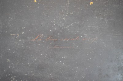 Lot 415 - Oil on copper panel - After Francesco Trevisani (1656-1746)