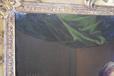 Lot 415 - Oil on copper panel - After Francesco Trevisani (1656-1746)