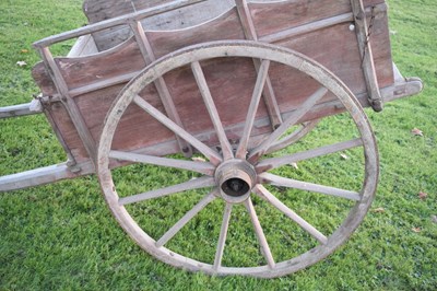 Lot 530 - Antique wooden cart