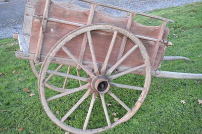 Lot 530 - Antique wooden cart