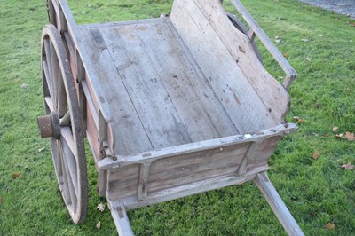 Lot 530 - Antique wooden cart