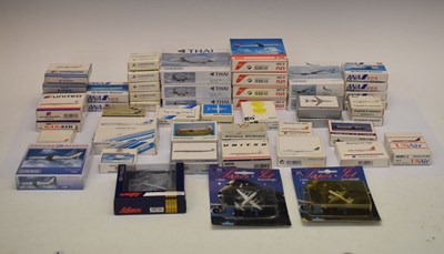 Lot 268 - Group of approximately forty-nine boxed 1:600 scale Schabak model planes