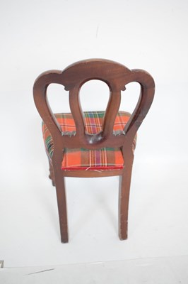 Lot 274 - Merrythought teddy bear, vintage bear and diminutive chair