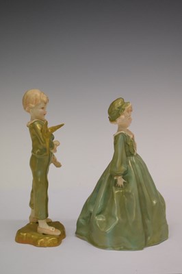 Lot 336 - Royal Worcester 'Parakeet' figure