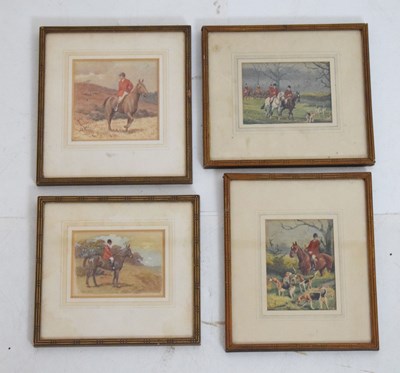 Lot 396 - Four early 20th Century watercolours 