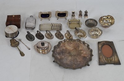 Lot 504 - Quantity of silver plated items