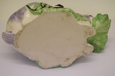 Lot 462 - Italian Chelsea style rabbit tureen and Carlton Ware bowls and servers