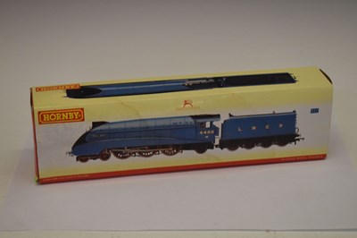 Lot 243 - Hornby - Boxed 00 gauge DCC ready 'Mallard' railway trainset locomotive